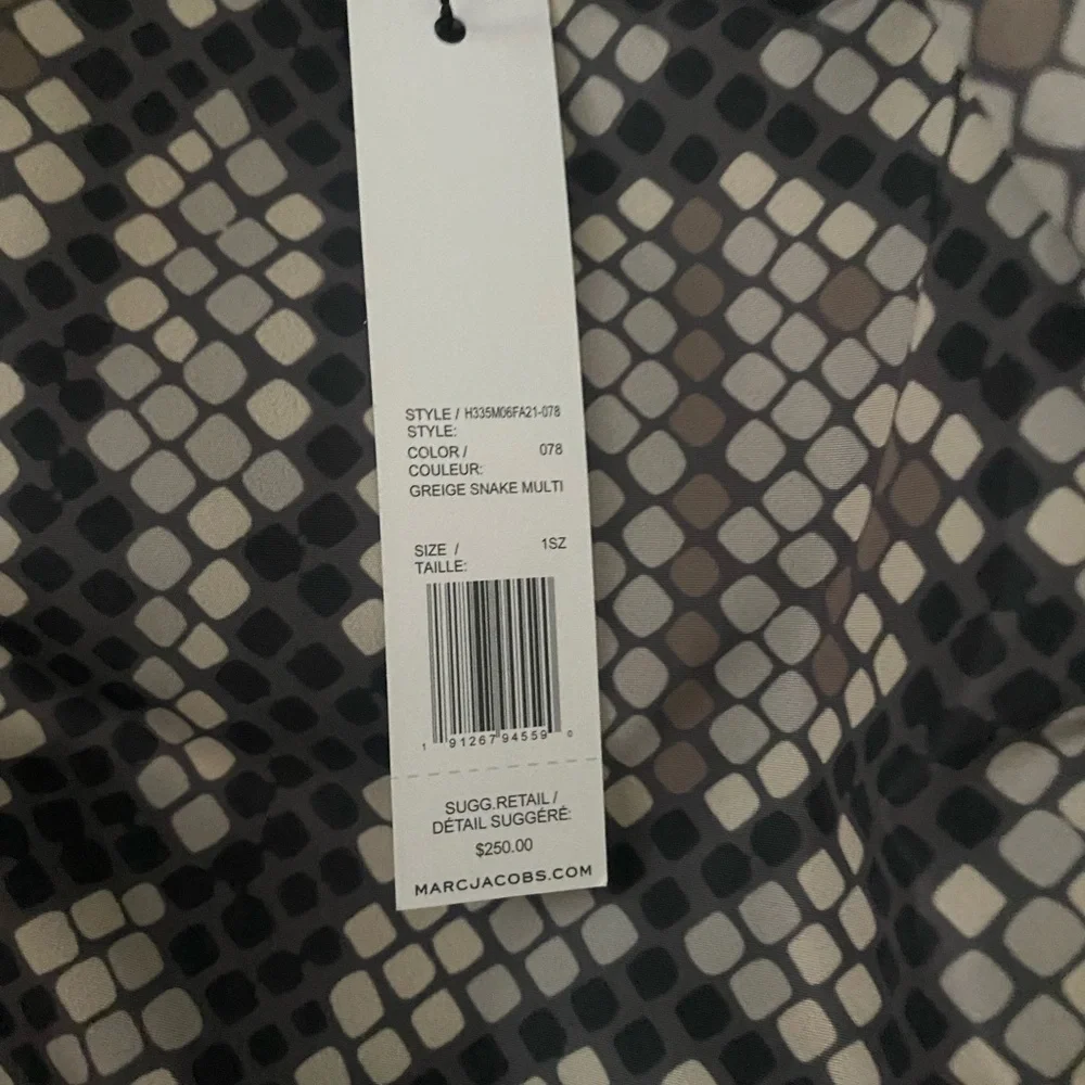 NWT Marc Jacobs Python Backpack